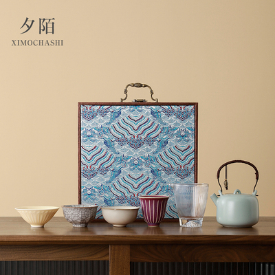 企业logo一壶四杯定制伴手礼