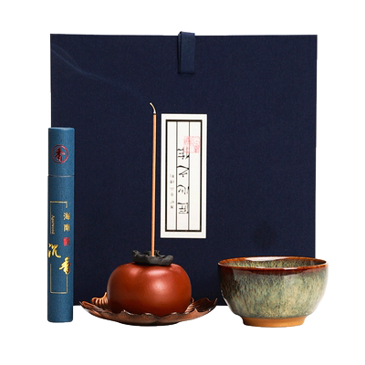 夕陌柿柿如意香道茶杯伴手礼