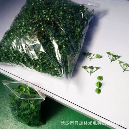 新品y手工沙盘建筑模型材料 微景观绿色树脂仿生摆件Y 荷花 定制