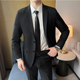西装 韩版 时尚 男士 商务休闲修身 小西服新郎结婚礼服年青单西外套潮