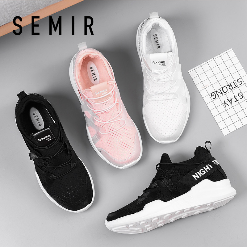 semir运动鞋女2019新款ulzzang原宿百搭春季透气跑步鞋休闲鞋夏季|msdalam kategori Kasut wanita, kasut rendah - dari Buy2taobao.com untuk memberikan perkhidmatan ejen Taobao profesional membeli