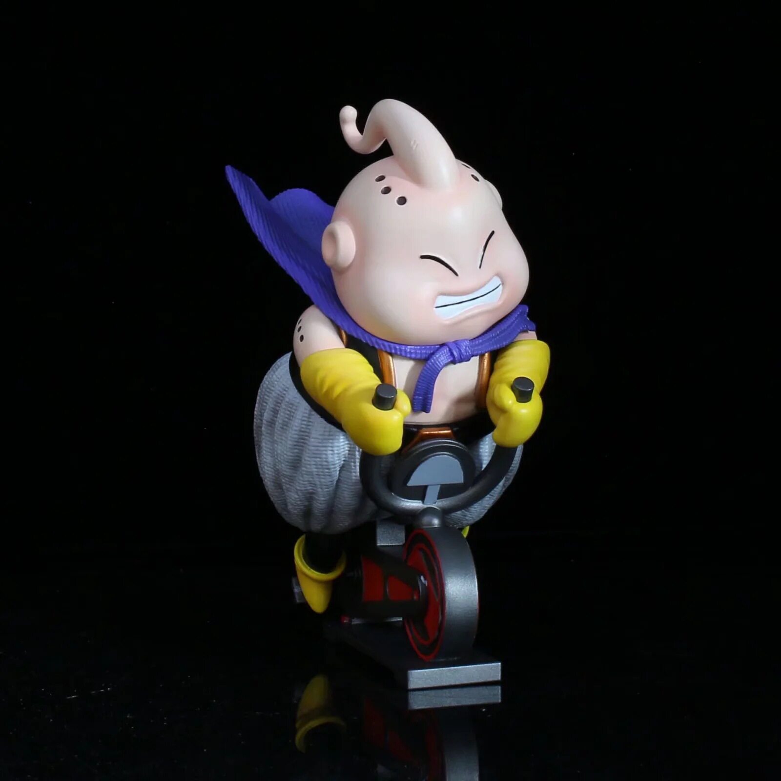 超级赛亚人 gk 魔人布欧 健身减肥 运动自行车 摆件盒装手办模型