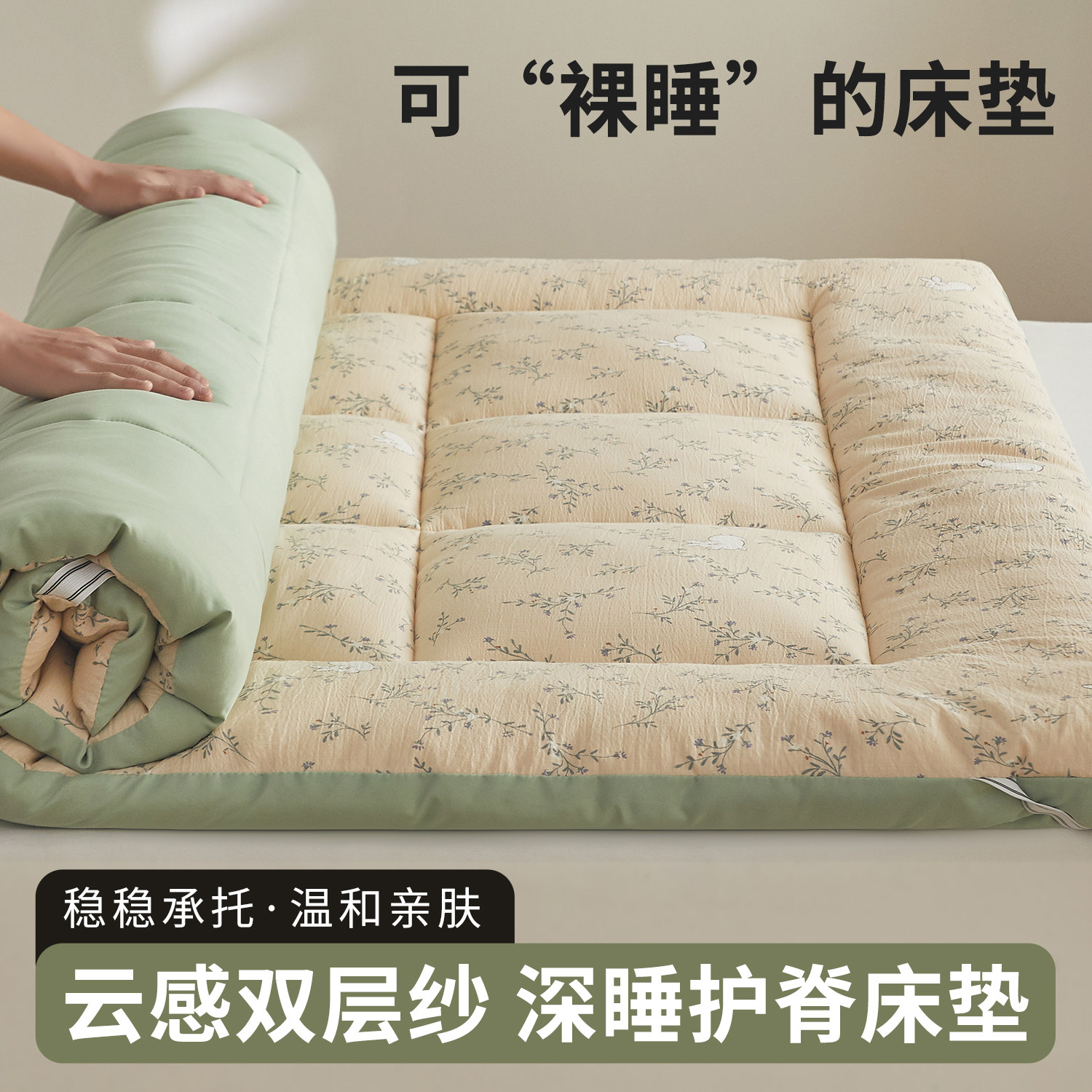 床垫四季通用软垫榻榻米加厚图片