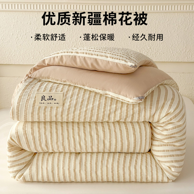2025新款新疆棉花被冬被春秋被