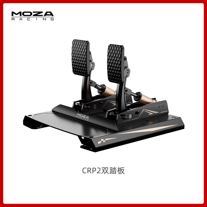 thumbnail for Moza Crp Pressure-Sensitive Pedal Racing Simulator Acc Assetto Corsa F1 Dirt Horizon Srp