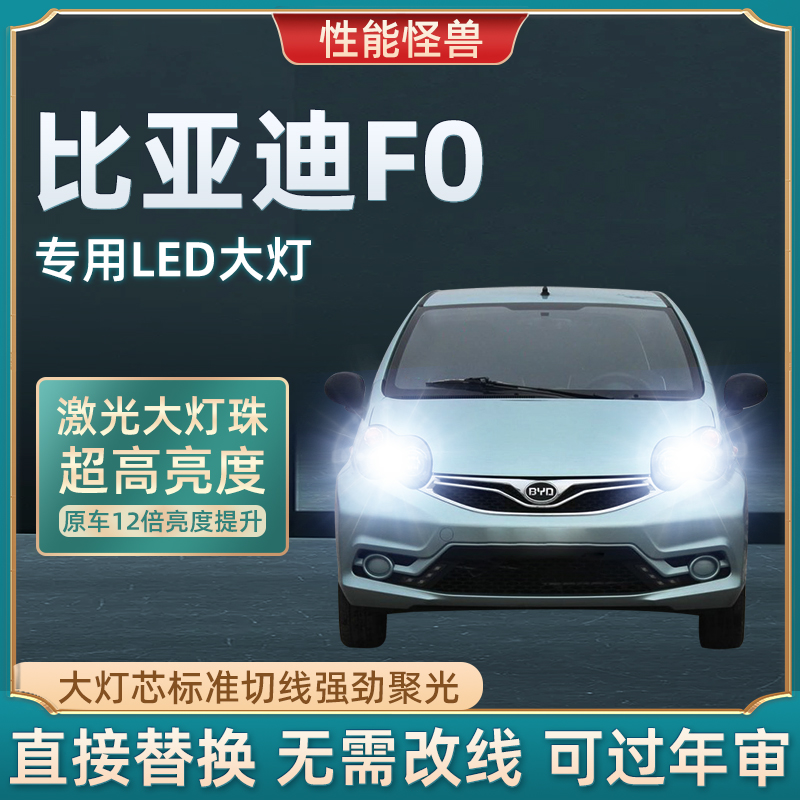 卡光迪LED大灯远近光灯超亮白光