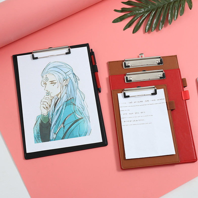 皮质高档板夹a4b5a5书写夹板素描写字垫板强力夹办公文件定制logo,文具电教/文化用品/商务用品,文件夹/试卷夹,淘宝优惠券,粉丝福利购,淘宝优惠卷