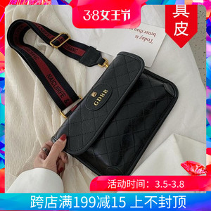 香港代购正品胸包斜挎包女真皮包包2020新款潮网红ins高级感腰包