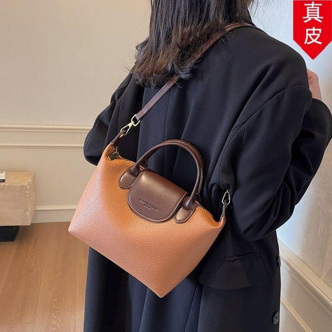 小单肩包轻奢手提包真皮2026方单肩爆款质感时尚复古斜挎包包高级