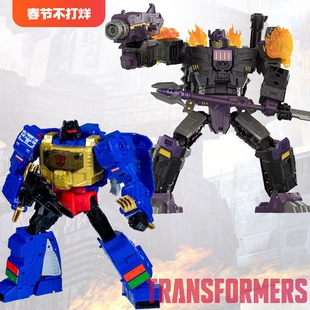 孩之宝变形金刚天尊世代领袖级钢锁堕落金刚震天尊玩具模型手办