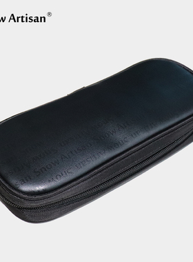 雪匠SnowArtisan黑色化妆刷包可装12-20只刷子piccasso同款刷包