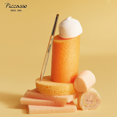 piccasso透明杆221 眼影刷手柄长度易抓握 卧蚕三角区提亮