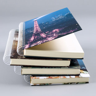 加厚线圈本笔记本子150张厚本子学生本子记事本日记本复古本子A5/16K笔记本子