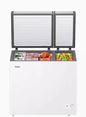 THaier/海尔 FCD-210GHXD 冷柜家用商用冷藏双箱双温区冰柜