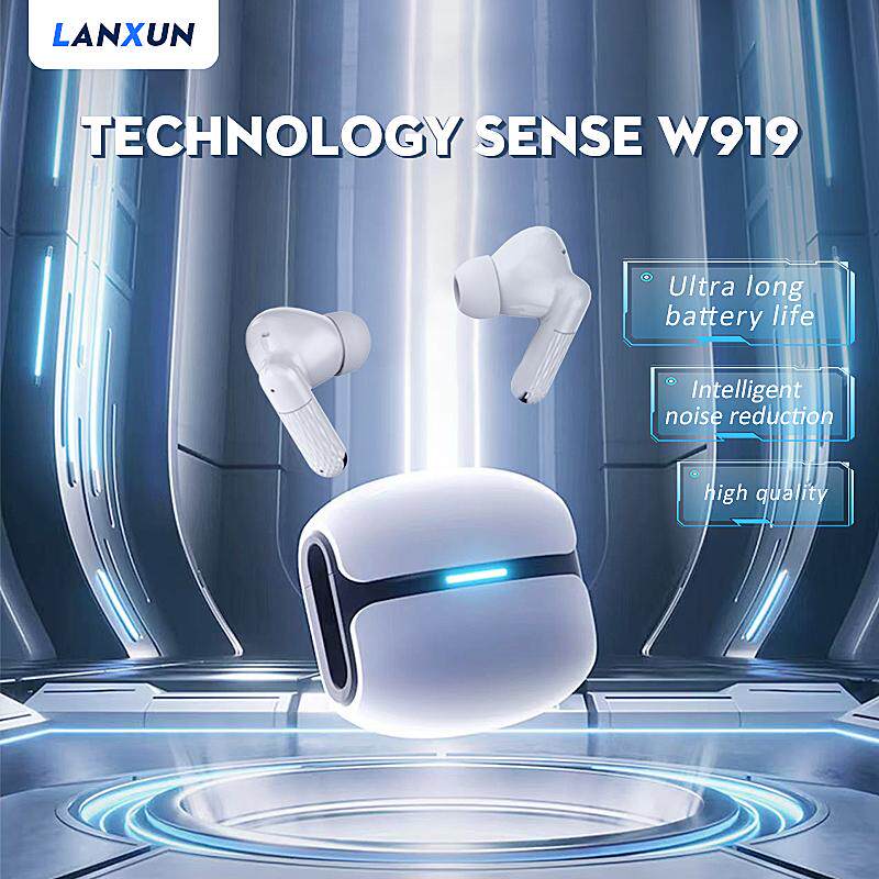 无线蓝牙耳机作用TWS立体声带麦克风高通话音频降噪耳机