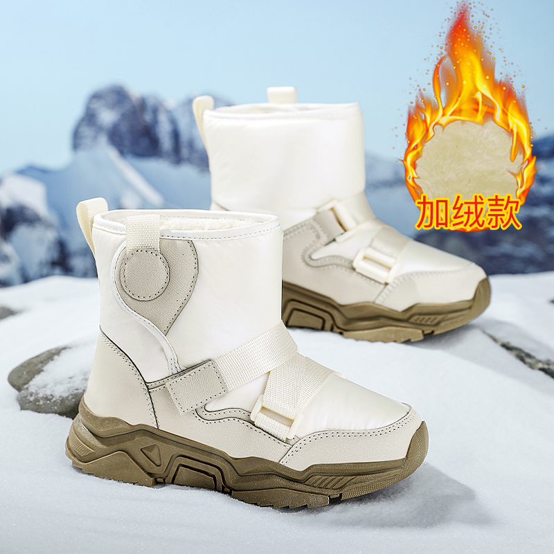 卡西龙女童雪地靴2025新款