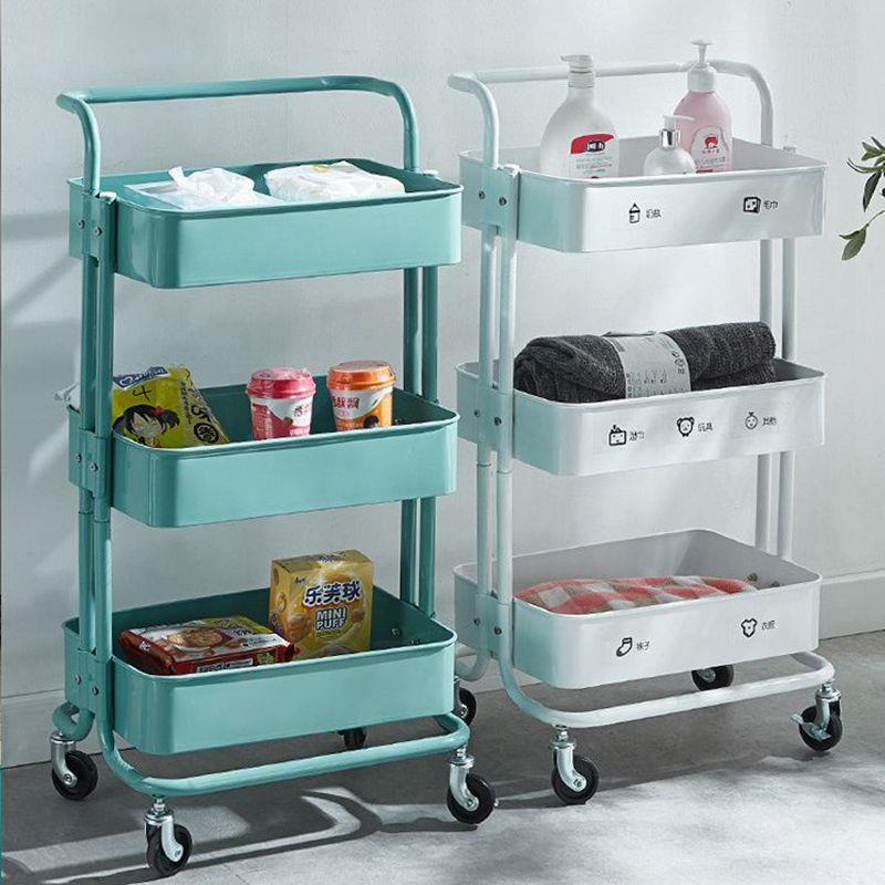 美容车小推车美容院专用收纳架手推车置物架美发美甲理发店工具车