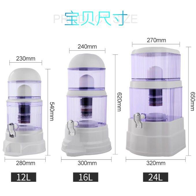 矿泉壶直饮机过滤桶家用净水桶净水器多层过滤净化不能加热饮水机