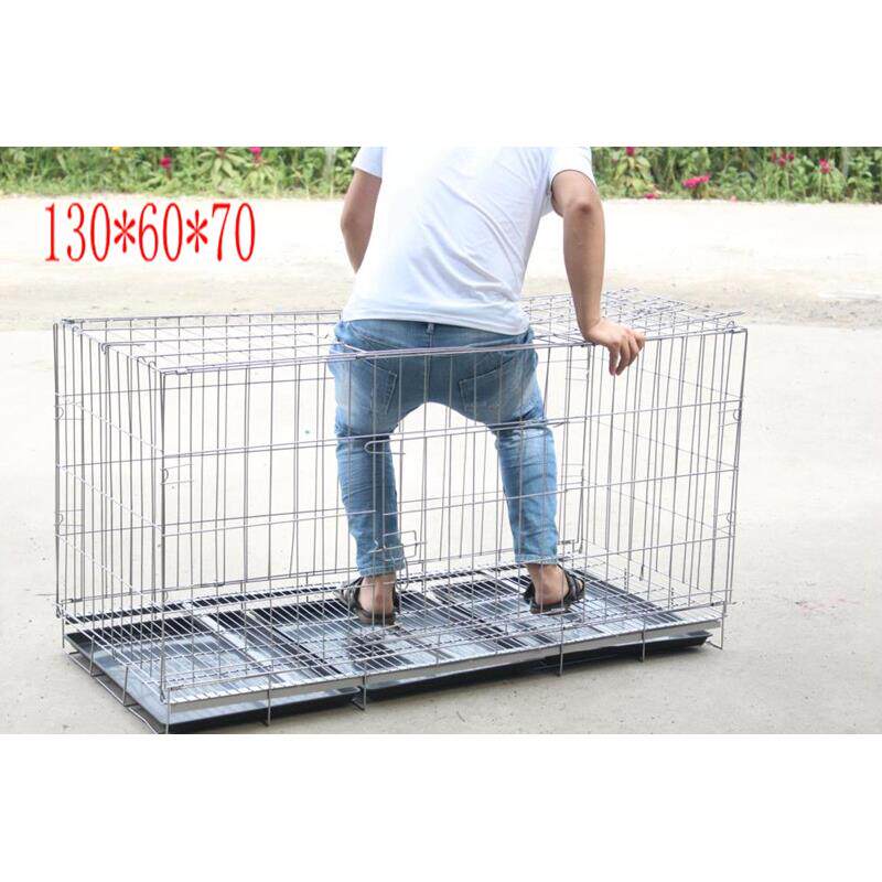 角钢狗笼泰迪猫笼子狗笼子中型犬猫笼狗笼兔笼鸡笼 狗窝 狗围栏