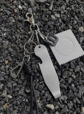 afaaa克罗手作小众钥匙扣cleanfit腰间裤挂件 多功能开瓶器包挂饰