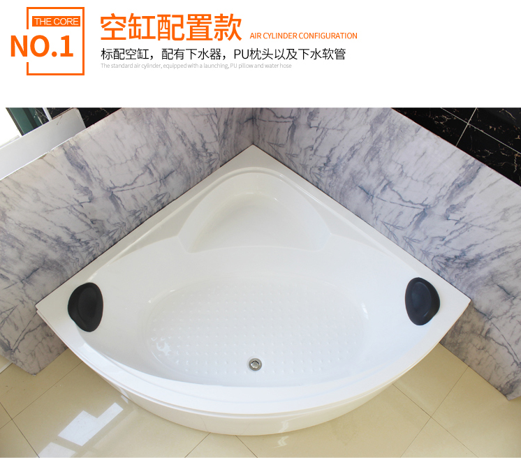 household adult lovers Freestanding Sector triangle bathtub hotel Small apartment surfing massage constant temperature heatingin the Decoration main material , Toiletries , Bathtub , Jacuzzi  category - from Buy2taobao.com to provide professional Taobao agent buy service