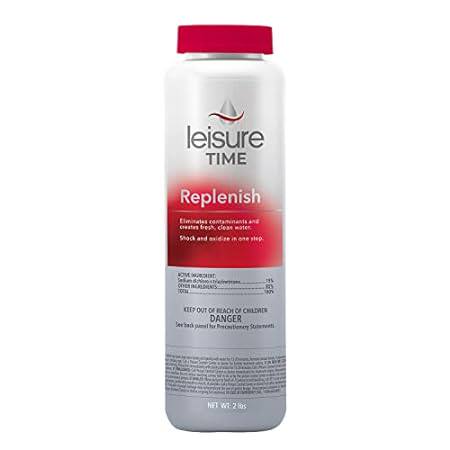 leisure time 45310 spa replenish shock oxidizer for spas