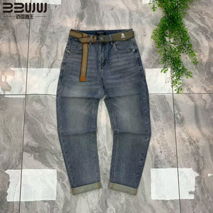 百变舞王2026新款男士牛仔裤时尚百搭休闲