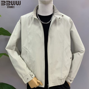 百变舞王立领夹克潮流宽松休闲工装外套