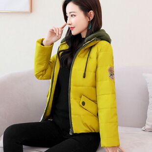短款小款韩版女装外套百搭修身显瘦白可脱卸帽学生女外套秋冬款