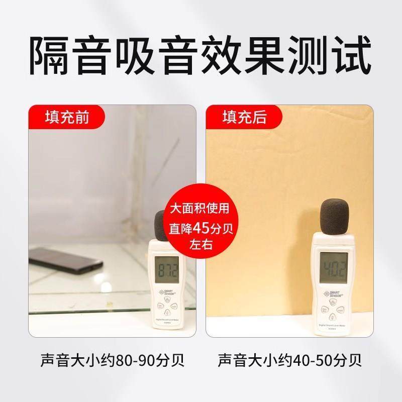 隔音棉墙体吸音棉超强消音棉自粘ktv门窗户贴隔音板卧室家用墙贴