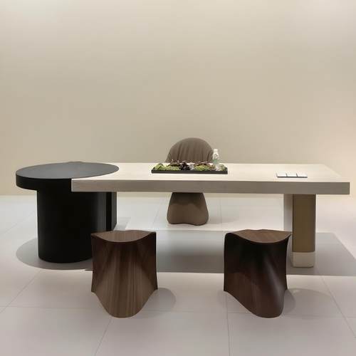 新中式茶台茶桌轻奢现代高级感实木泡茶桌2025新款高端茶桌椅组合