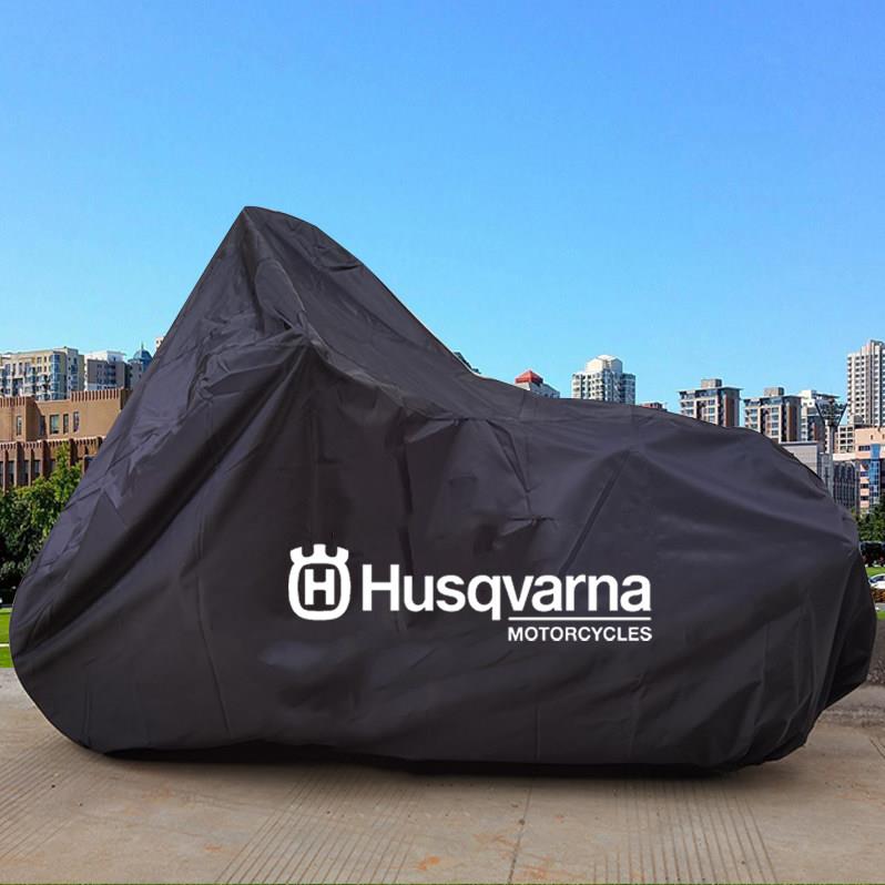 适用胡斯瓦纳HUSQVARNA黑箭401白剑401摩托防水罩防尘罩防晒车罩