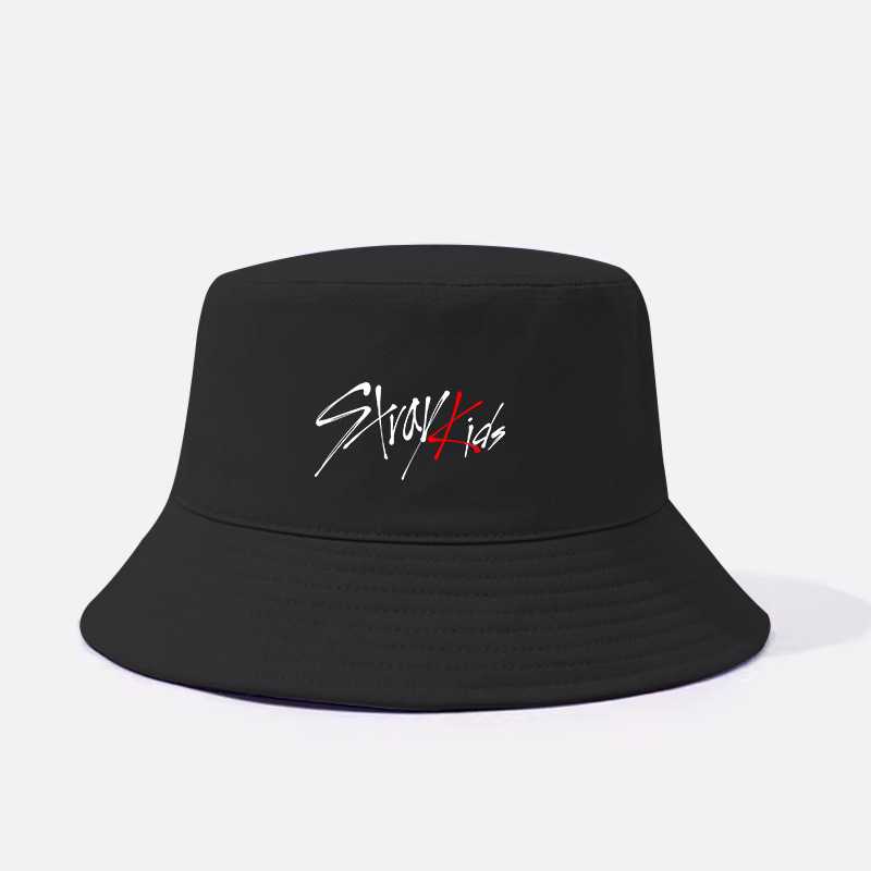 DIY明星动漫帽子TW BT BL渔夫帽加印logo旅游团体盆帽学生活动帽