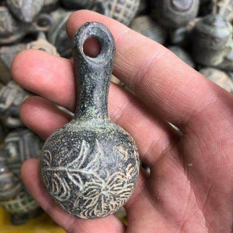 古玩捡漏文玩老物件收藏摆件古玩杂项铜器收藏古代小号铜秤砣