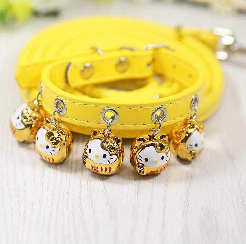 公主脖子小型犬中小型脖套小铃铛宠物狗小狗项圈带铃铛的绳子脖圈