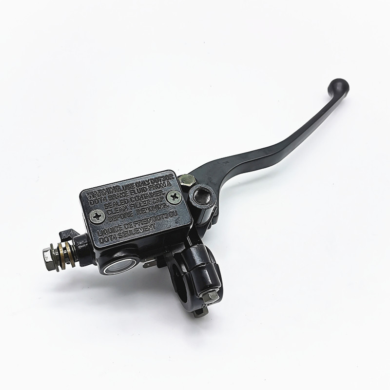 银钢摩托车yg150-22/22a前碟刹油泵刹车制动液压油泵手把总成