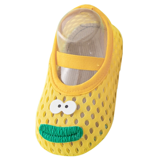 儿童地板袜夏季薄款网眼透气防滑软底静音婴儿袜子鞋包跟宝宝鞋袜