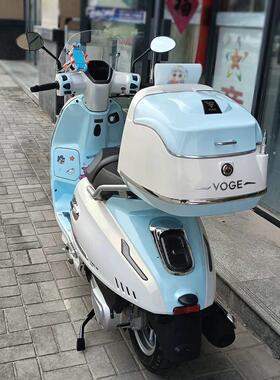 适用于24款无极SR150C摩托车尾箱改装复古后尾箱载物箱行李箱38L