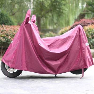 电动车防雨罩便携式踏板摩托车座位遮雨罩下雨盖车罩防晒罩电瓶车