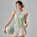 奥特莱斯清仓瑜伽服T恤女健身服跑步训练上衣速干透气运动背心夏