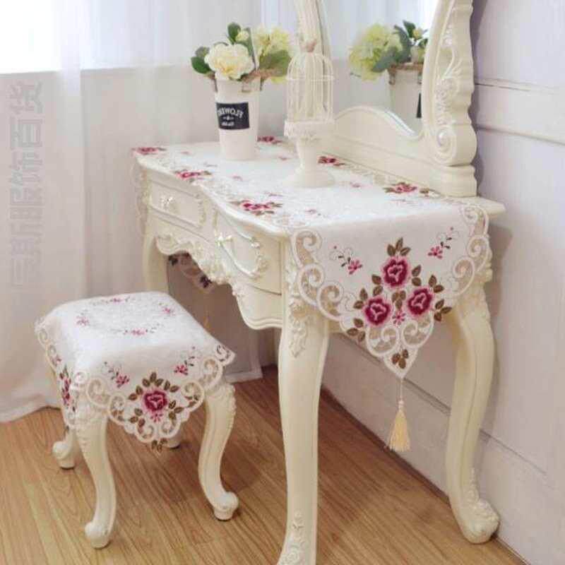 布置桌面风少女心桌垫书桌写字风格简约茶几办公化桌布梳妆台化妆