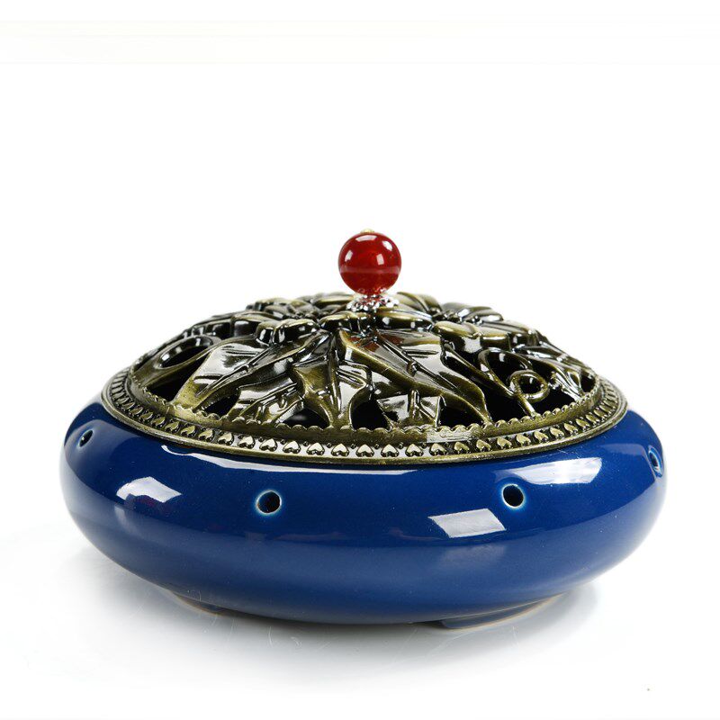 蚊香炉家用室内大号檀香炉香托防火带盖驱蚊仿古香薰炉香盘香盒|ruв категории Домашний быт, Ароматерапия печь - от Buy2taobao.com для оказания профессиональной услуги покупки агента Taobao