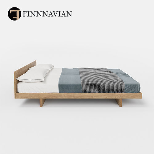 【十年质保】胡桃木轻奢榻榻米床