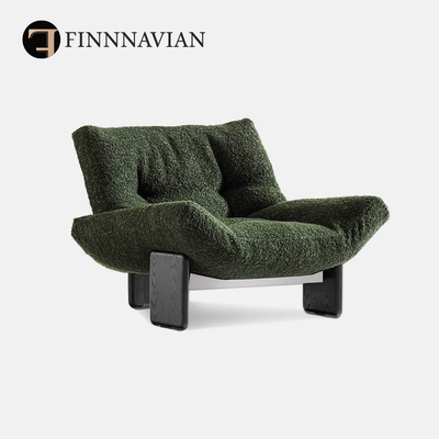 芬纳维亚传承 现代设计师单人沙发椅 emmi埃米 复古风懒人休闲椅