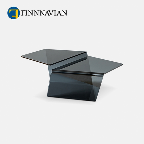 【十年质保】艺术钢化玻璃茶几