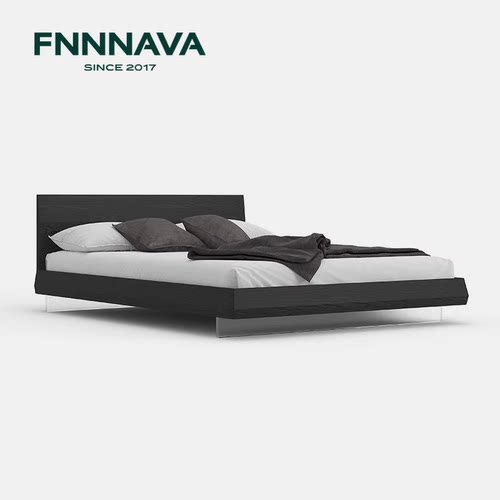 【十年质保】侘寂风悬浮床主卧床