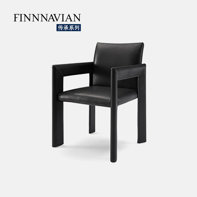 【十年质保】现代简约真皮餐椅