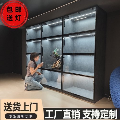 液压上翻门手办柜包邮包安装