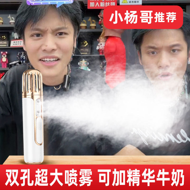 便携式脸部补水仪家用冷喷喷雾仪 嫩肤注氧美容仪 纳米喷雾美容仪