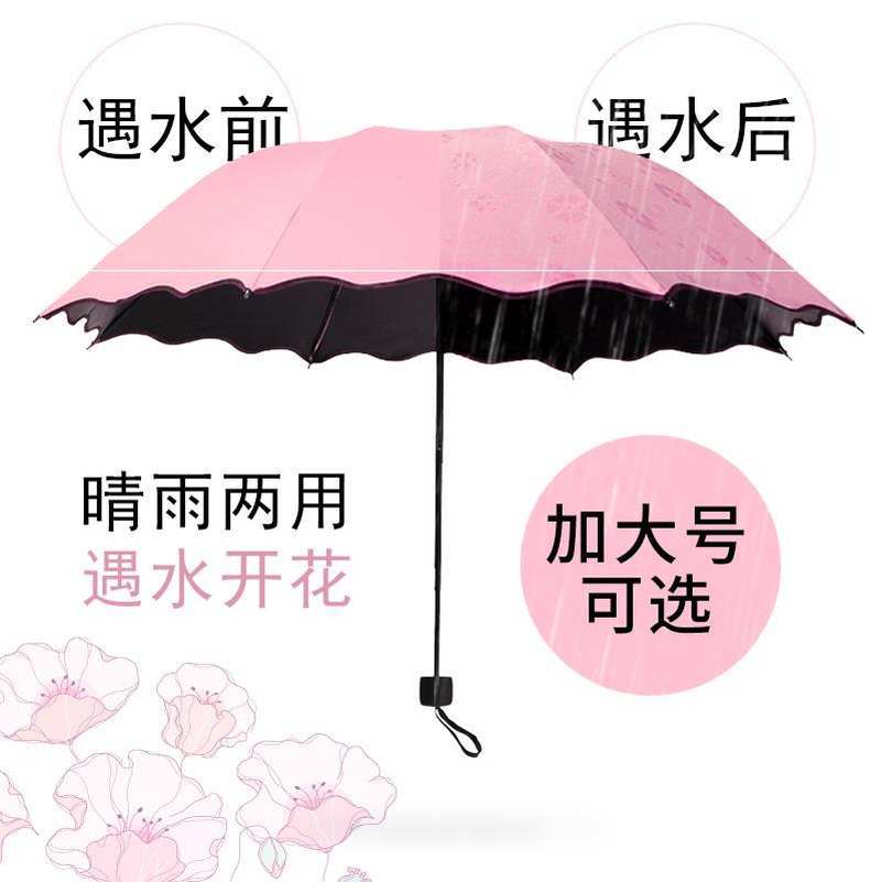 轻质儿童防晒伞小尺寸 雨伞定制logo广告伞女太阳伞小巧 便携加